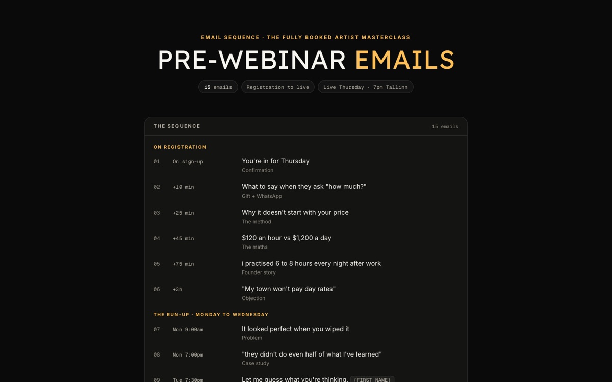 Pre-webinar preview