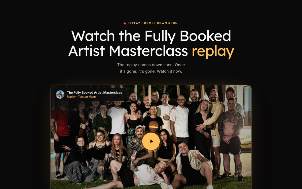 Replay + application preview
